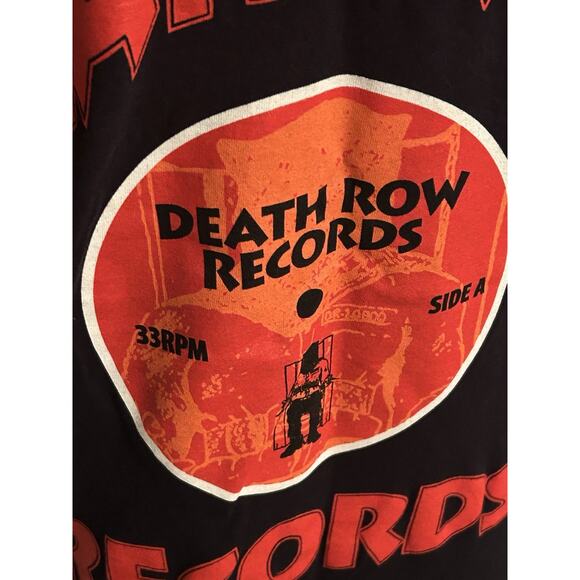 “The Impossible” Death Row Records T-Shirt Mens Small Black Short Sleeve Rap Tee - Picture 3 of 6